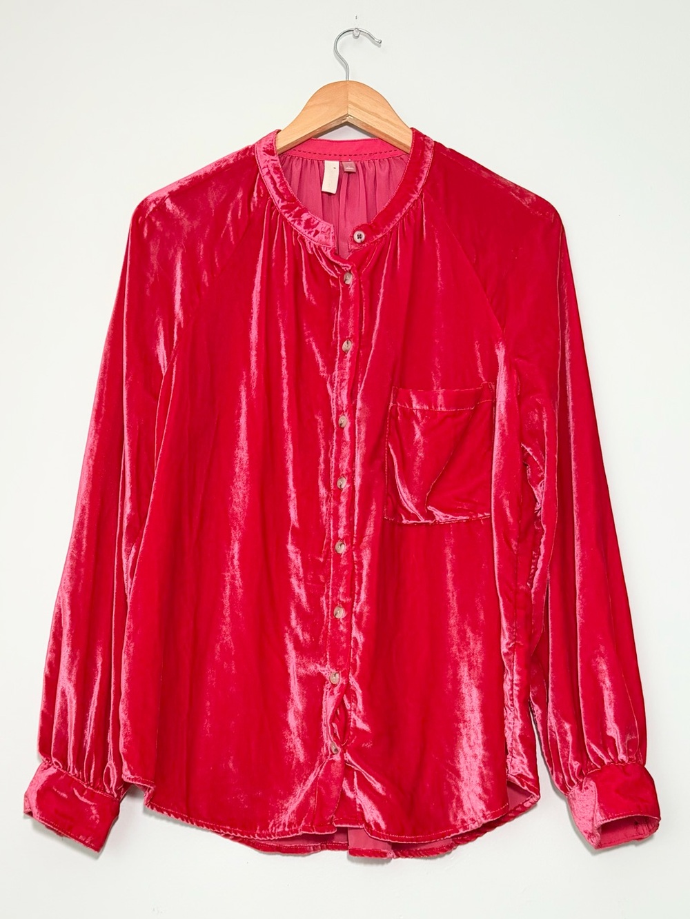 Anthropologie Pilcro Puff Sleeved Blouse